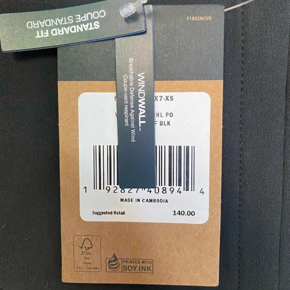 NWT $140 THE NORTH FACE Women S Reversible 2 in 1 Windwall Pullover Jacket - Picture 12 of 12